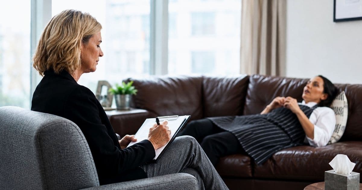 Restaurant hiring manager interviewing a candidate as part of employer interview prep