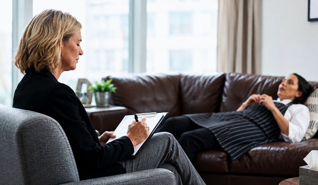 Restaurant hiring manager interviewing a candidate as part of employer interview prep